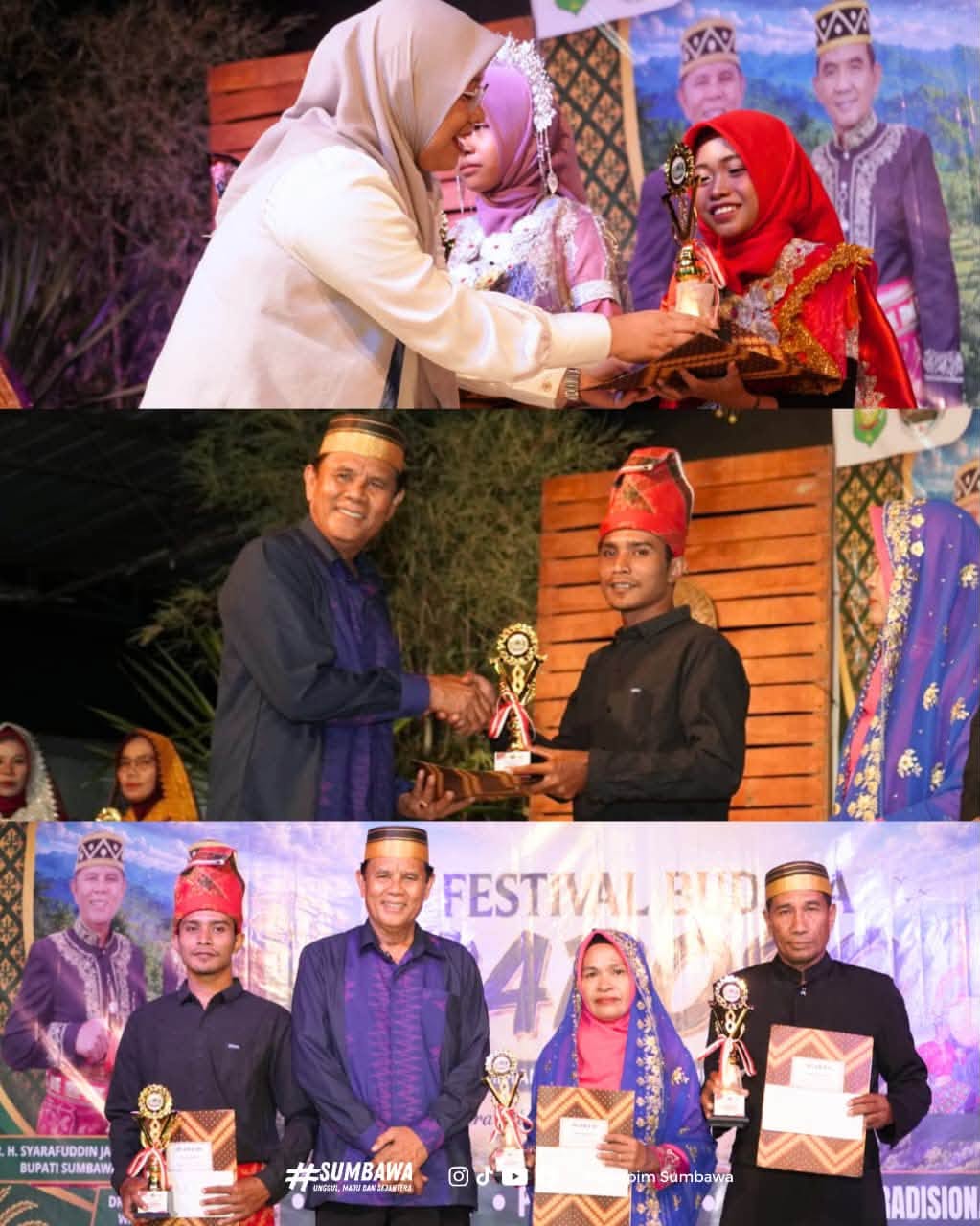 Tutup Festival Budaya Paroso, Bupati H. Jarot Dorong Generasi Muda Bawa Budaya Samawa ke Ruang Digital