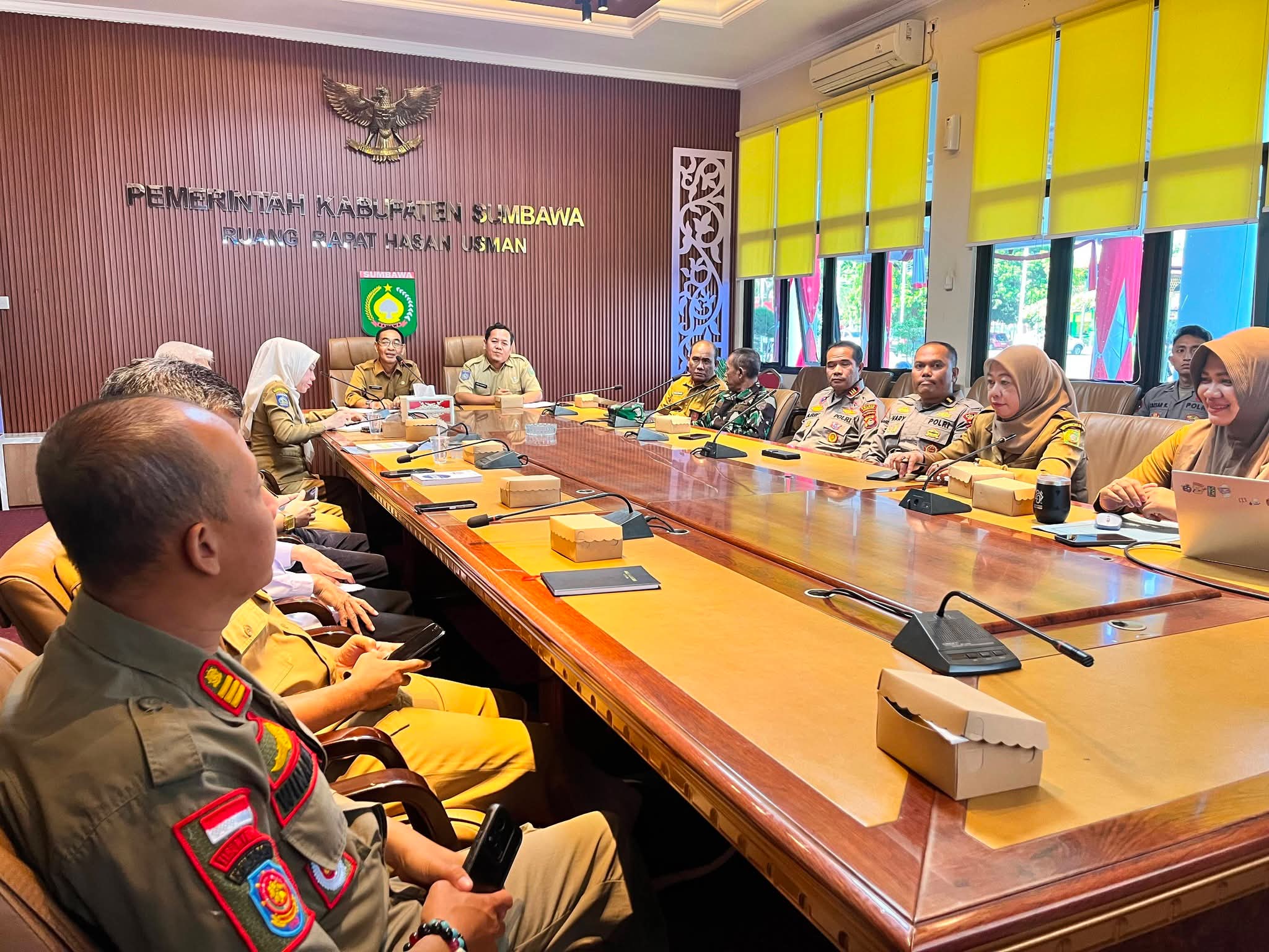 RAPAT PERSIAPAN PERINGATAN MAULID NABI MUHAMMAD SAW  TAHUN 1448 H/2026 M